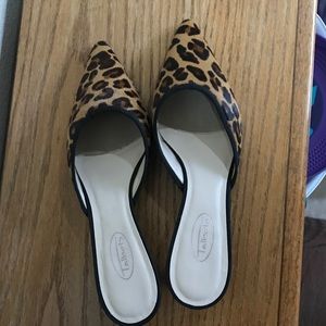 NWT Talbots leopard print shoes